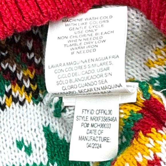 Ugly Christmas Sweater! “Oh Snap" Gingerbread Holiday Knit Pullover Size XXL - Picture 12 of 15